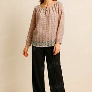 Liz Claiborne Rose Quartz Blouse New with Tags Size Medium